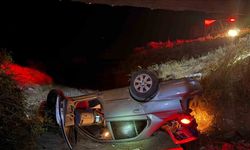 Çorum’da otomobil köprüden uçtu: 1’i ağır 2 yaralı