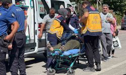 Daire çıkan yangında 3 kişi hastanelik oldu
