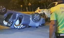 Diyarbakır’da otomobil takla attı: 3 yaralı