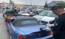 Drift atan sürücüye 50 bin TL ceza