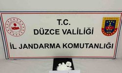Düzce’de 800 bin TL’lik kokain ele geçirildi