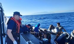 Ege sularında göçmen hareketliliği: 137 göçmen karaya çıkartıldı
