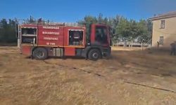 Elazığ’da ahır yangını