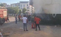 Elazığ’da depo yangını