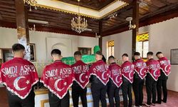 Erkmen’de geleneksel asker helalleşmesi programı düzenlendi