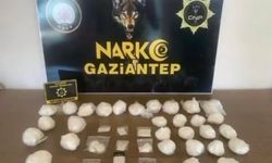 Gaziantep’te 2 kilo metamfetamin ele geçirildi: 2 gözaltı