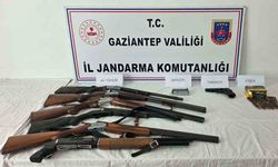 Gaziantep’te 20 adet kaçak silah ele geçirildi