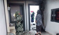 Gaziantep’te 5 katlı binada çıkan yangın korkuttu