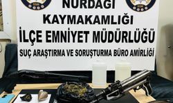Gaziantep’te silah ve uyuşturucu operasyonu: 1 gözaltı