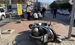 Gazipaşa’da minibüs ile motosiklet çarpıştı: 1 yaralı