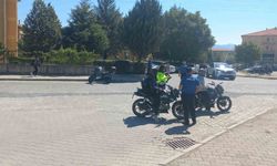 Gediz’de motosiklet denetimleri devam ediyor
