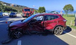 Giresun’da kavşakta kaza: 3 yaralı