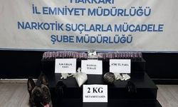 Hakkari’de 26 kilo 530 gram uyuşturucu ele geçirildi