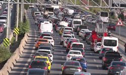 İstanbul’da iş çıkış saatinde trafik yoğunluğu yüzde 71’e ulaştı