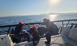 İzmir açıklarında 18 düzensiz göçmen yakalandı