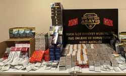İzmir’de kaçak sigara ve tütün operasyonu