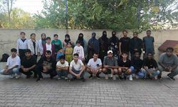 Jandarma operasyonunda 28 düzensiz göçmen yakalandı