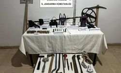 Jandarmadan kaçak kazı yapan şahıslara yönelik operasyon