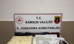 Jandarmadan kaçak tütün ve silah operasyonu