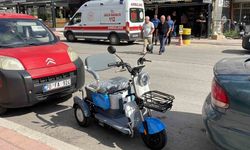 Karaman’da bir kişi yeni aldığı üç tekerlekli bisikletle kaza yaparak yaralandı