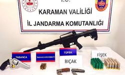 Karaman’da jandarmanın yakaladığı 2 kişi tutuklandı