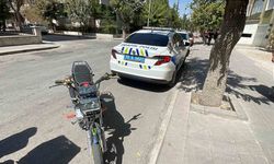Karaman’da motosikletten düşen çocuk yaralandı