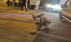 Karapınar’da motosiklet otomobille çarpıştı: 1 yaralı