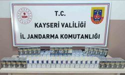 Kayseri’de kaçak sigara operasyonu