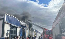 Kayseri’de mobilya atölyesinde korkutan yangın
