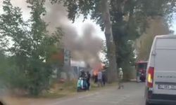 Kocaeli’de hurdalıkta korkutan yangın