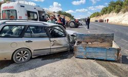 Kütahya’da trafik kazası: 2 yaralı