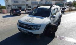 Manavgat’ta 3 araçlı zincirleme kaza