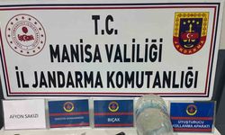 Manisa’da şüphelilerin üzerinden uyuşturucu çıktı