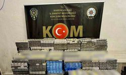 Mardin’de 15 bin paket kaçak sigara ele geçirildi