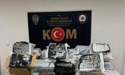Mardin’de 51 bin paket kaçak sigara ve 2 bin elektronik nargile ele geçirildi