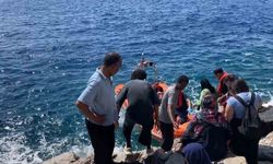 Marmaris Armella koyunda mahsur kalan 39 düzensiz göçmen kurtarıldı
