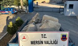Mersin’de Bizans dönemine ait 7 parça eser ele geçirildi: 2 gözaltı