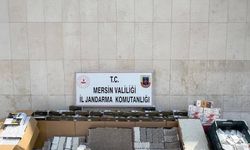 Mersin’de kaçak makaron operasyonu: 2 gözaltı