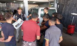 Narkotik polisinden vatandaşlara bilgilendirme çalışması