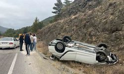 Nişanlısını görmeye giderken ölümden döndü