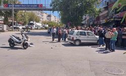 Otomobil ile motosiklet çarpıştı: 2 yaralı