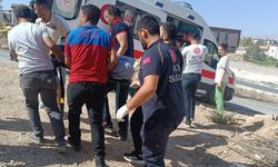 Otomobil inşaat boşluğuna düştü: 1 yaralı