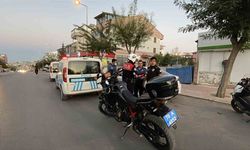 Polisin ’dur’ ihtarına uymayan motosikletli, kovalamaca sonucu yakalandı