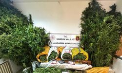 Samsun’da 57 kilo 955 gram kubar esrar ele geçti