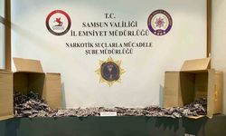 Samsun’da gardıroba gizlenmiş 47 bin 824 uyuşturucu hap ele geçirildi