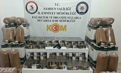 Samsun’da kaçak tütün mamulleri operasyonu