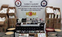 Samsun’da sahte zayıflama ve protein tozu imalatına operasyon