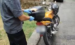 Samsun’da şüpheli motosikletten uyuşturucu çıktı