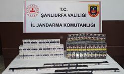 Şanlıurfa’da 460 paket kaçak sigara ele geçirildi