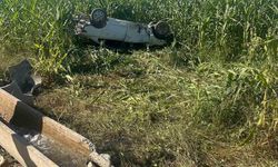 Şanlıurfa’da otomobil devrildi: 1 ölü, 1 yaralı